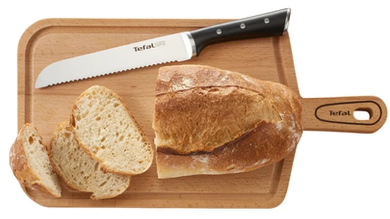 Нож за хляб Tefal Ingenio Ice Force K2320414 20 см, неръждаема стомана