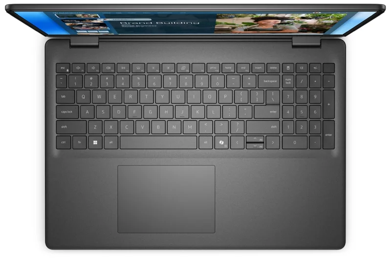 Лаптоп Dell 16 DC16250 Intel Core 7 150U 16" FHD+ 16GB 1TB SSD Windows 11 Pro Черен