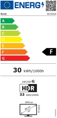 Монитор BenQ RD320UA 32" IPS 3:2 3840x2160 HDR400 95% P3 Ergo Stand