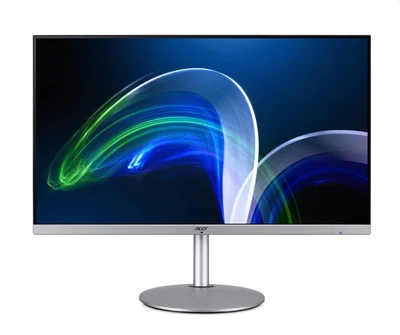Acer Vero CB322QUEsmiiprx, 31.5'' QHD (2560x1440), IPS, 100Hz, 100M:1, 350nits, 4ms (GTG)/1ms (VRB), HDR10, Adaptive Sync, 2xHDMI, DP, Audio out, BlueLightShield Pro, ZeroFrame, Speakers 2*2W, Remote, Vesa, TUV Eyesafe, TCO, Energy Class C, Silver, 3Y