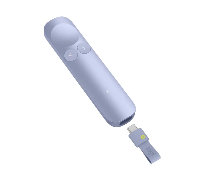 Безжичен презентер Logitech Spotlight 2 Light Lilac