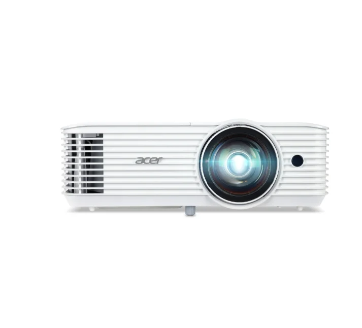 Acer Projector S1287, DLP, Short Throw 0.6, XGA (1024x768), 4000 ANSI Lumens, 20 000:1, 1x, 3D Ready, HDMI 2x1.4, DC Out (5V/1A, USB-A), RS232, Speaker 16W, Bluelight Shield, 3.1 kg, 3Y, White