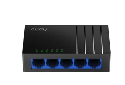 Cudy GS105D 5-Port Gigabit Desktop Switch, 5 10/100/1000M RJ45 Ports, Desktop Plastic Case