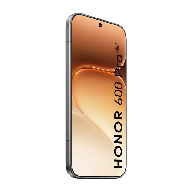 Смартфон HONOR 600 Pro 6.57" 120Hz AMOLED, Snapdragon 8 Elite, 12GB RAM, 512GB, 200+50+12MP/50MP, 6400mAh, Android 16, черен