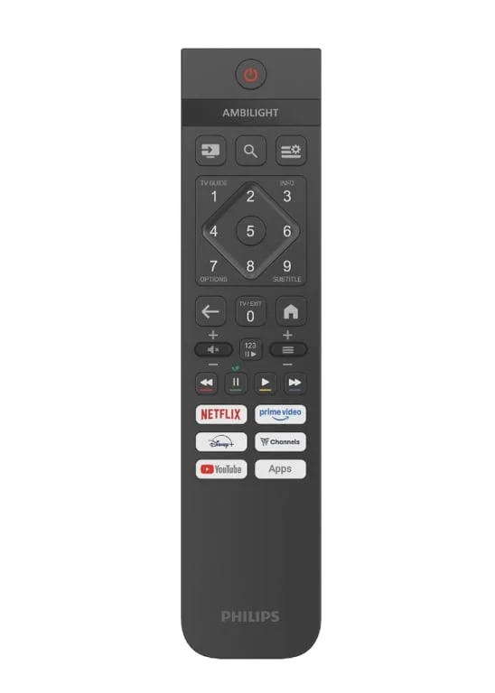 Philips 43PUS8010/12, 43" 4K UHD LED, 3840x2160p, 60Hz, DVB-T/T2/T2-HD/C/S/S2, 60Hz, Ambilight 3, Pixel Precise UHD, HDR+, Titan OS, Dolby Atmos & DTS:X, 3*HDMI, 2*USB, VRR, 802.11ac, BT 5.2, 20W RMS, Black