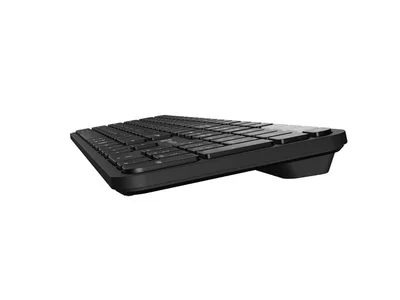 Комплект безжична клавиатура и мишка NATEC Octopus 2, US Layout, Bluetooth и 2.4 GHz, черен