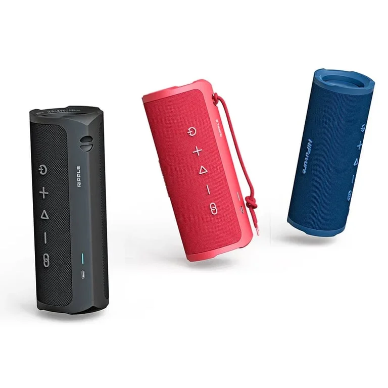 Тонколона HiFuture Ripple Red Bluetooth 5.3, 2-лентова, 20W + 10W, IPX7, до 12 часа работа, TWS, USB-C