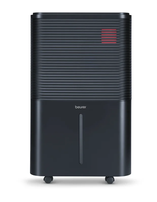 Beurer LE 250 Air Dehumidifier; up to 20 litre/day; rooms  40 to 60 cm2; Laundry drying function; Removable tank: 4.0 l; Automatic mode; Night mode; Timer;  2 fan levels; Environmentally friendly refrigerant R290