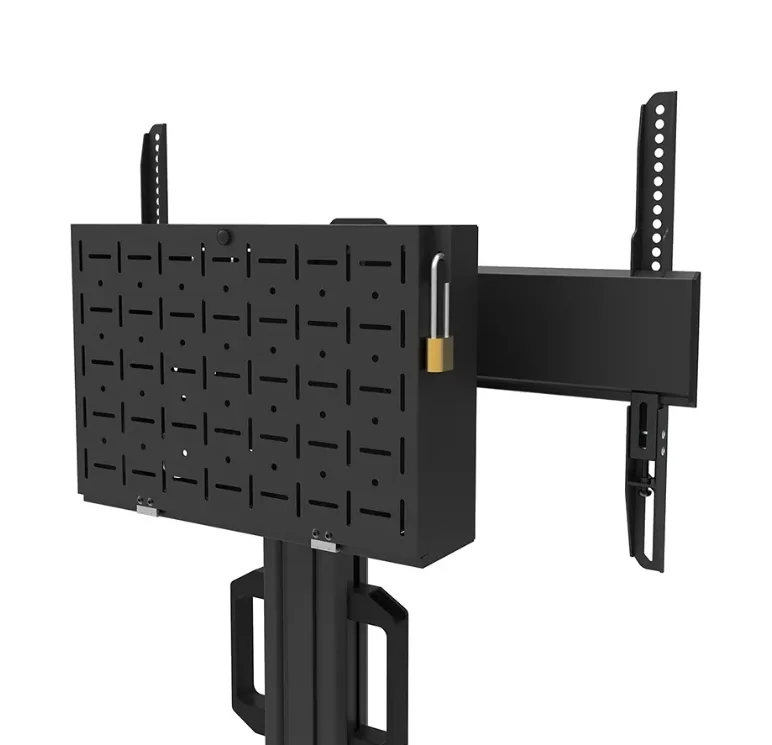 Neomounts Select Mobile Display Floor Stand (37-75") 10 cm. Wheels, Black