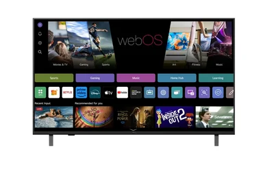LG 50UA75003LA, 50" 4K UltraHD TV 4K (3840x2160), DVB-T2/C/S2, webOS 25 Smart, ThinQ AI, Alpha 7 AI Processor, WiFi, HDR10 pro, HLG, ALLM/HGiG, 4K Upscaling, AI Sound pro, Multiple View, HDMI eARC, LAN, USB, Bluetooth, Google Cast, 2 Pole Stand, Black