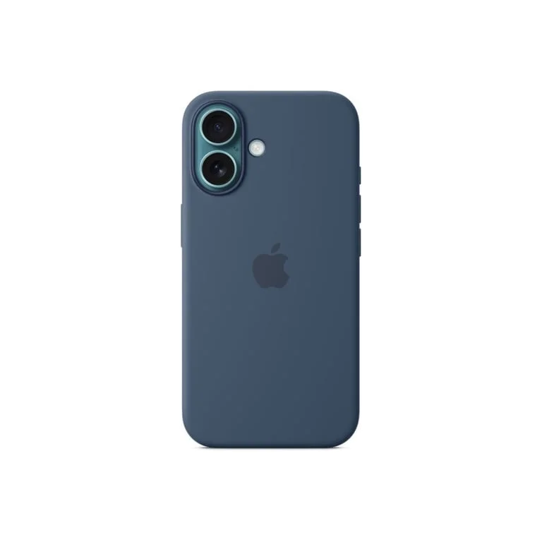 Калъф Apple Silicone с MagSafe за iPhone 16 Plus, Denim