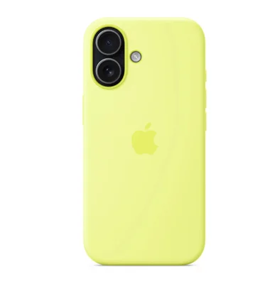 Apple iPhone 17 Silicone Case with MagSafe - Neon Yellow