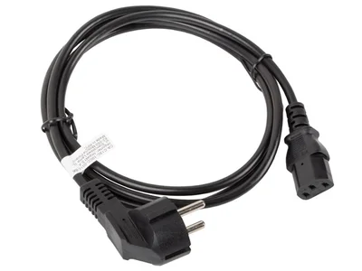 Захранващ кабел Lanberg CEE 7/7 към IEC 320 C13 1.8м, черен
