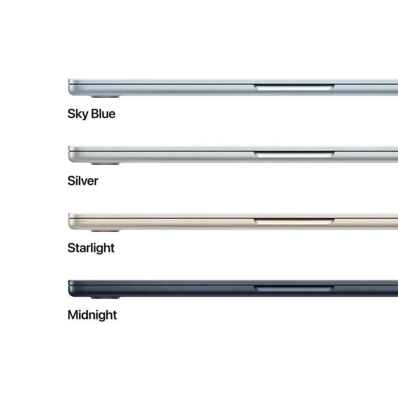Apple MacBook Air 13.6: Apple M5 chip with 10-core CPU and 10-core GPU, 24GB, 1TB SSD - Silver