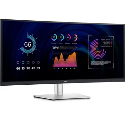 Монитор Dell – P3424WE, 34", Curved, WQHD, IPS