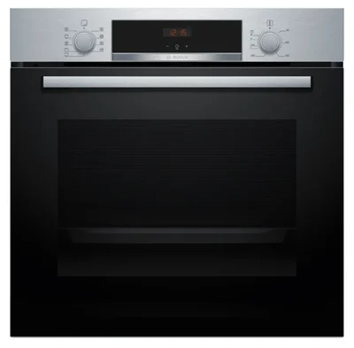 Bosch HBA534ES3, SER4, Built-in oven 60 x 60 cm, 71 l, Energy Efficiency class: A+, 3D hot air, EcoClean, Stainless Steel