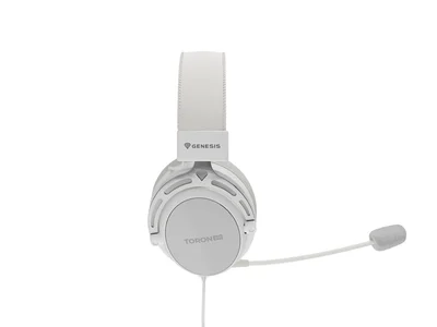 Геймърски слушалки Genesis Toron 301 с микрофон, бели