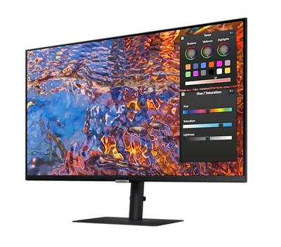 Samsung 32B800 32" IPS LED, 60 Hz, 5 ms GTG, 3840x2160, 300 cd/m2, Flicker Free, PBP, PIP, USB-C 90W, 3xUSB 3.0, Display Port 1.4, 2xHDMI 2.2, Black + Logitech MK250 - Graphite - USINTL