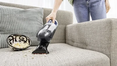 Bosch BBH3K2800, Cordless Handstick Vacuum cleaner 2 in 1 Flexxo Gen2, Serie 4, 28V, 82 dB(A), AllFloor Power Brush with LEDs, built-in accessories, Blue