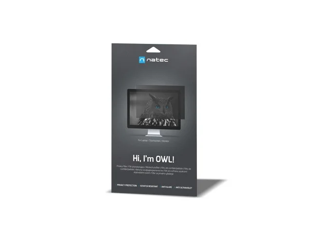 Natec Privacy Filter, Owl, 13,3", 16:9