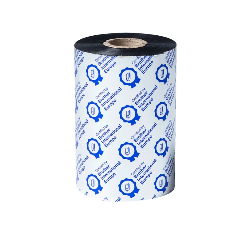 BROTHER WAX BLACK 110MM X 600M 6pc