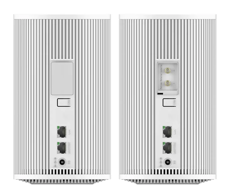Cudy P2 Wi-Fi 6 5G Router AX3000 Indoor Router, 2 x GbE ports, Nano SIM Slot