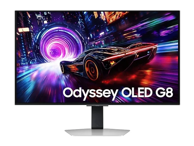 Samsung LS32FG810  32" Odyssey G8 OLED 240 Hz, 1 ms, 3840x2160, DP, HDMI, Black + Logitech G102 Mouse, Lightsync RGB, 8000 DPI, 6 Programmable Buttons, Black