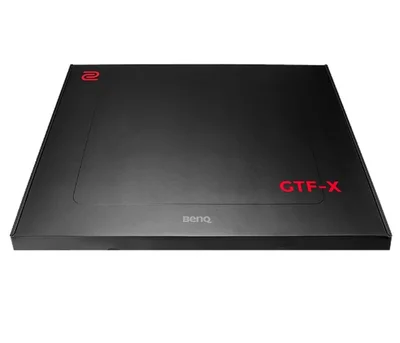 BenQ ZOWIE GTF-X Large 470x390 mm, Gaming Mouse Pad for Esports, Cloth surface, Rubber Base Softness Medium, Thickness 3.5 mm, Stitched edges, Low friction surface, Combination of cloth and plastic, Liquid resistant surface, Uniform high-density rubber