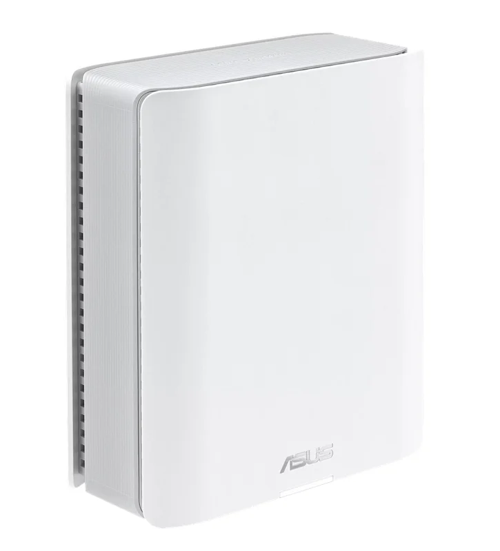 Asus Mesh WiFi system, ZenWiFi BT8 2PK, BE14000, Tri-Band, up to 540m2, Tri-Core 1.8GHz CPU, 128MB/1GB Flash/RAM, 2.5G dual-port, Smart Home Master SSIDs, AiProtection Pro, Adaptive QoS, VPN server/client, IPTV, OFDMA, AiMesh,White