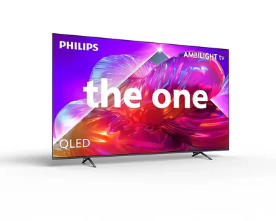 Philips 55PQS9011/12,  55" Ambligth TV, 4K QLED, 144 HZ VRR, P5 perfect, Dolby Vision 2, Dolby Atmos, WiFi 5, BT 5.4, Slim design, 40 W, Swivel Stand,AirPlay 2, Voice control