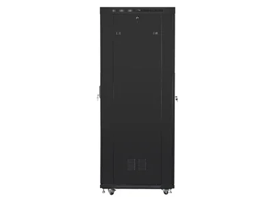 Lanberg rack cabinet 19" free-standing 37U/800x1000 (flat pack) with glass door lcd black v2