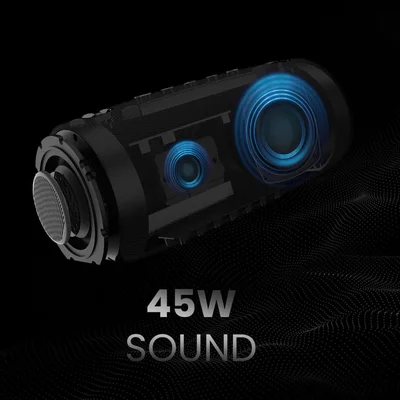 Тонколона HiFuture Gravity Black, 2-пътна, 30W + 15W, IPX7, до 10 ч, Bluetooth 5.3, TWS