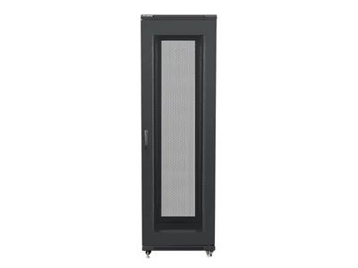 Lanberg rack cabinet 19" free-standing 42U/600x800 (flat pack) with mesh door black