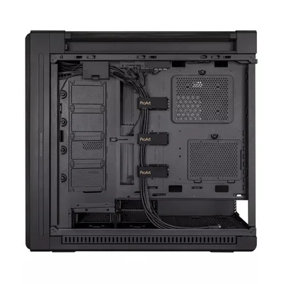 Кутия за компютър ASUS ProArt PA602 Wood TG Middle Tower Черен