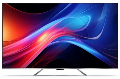 Sharp 75GP7265E, 75" QLED Google TV, 4K Ultra HD 3840x2160 Frameless, AQUOS, DVB-T/T2/C/S/S2, Active Motion 1200, HDR10, Dolby Atmos, Dolby Vision, Google Assistant, HARMAN/KARDON, Chromecast Built-in, HDMI 2.1 with eARC, Aluminium finish, USB, Wi-Fi, Bl