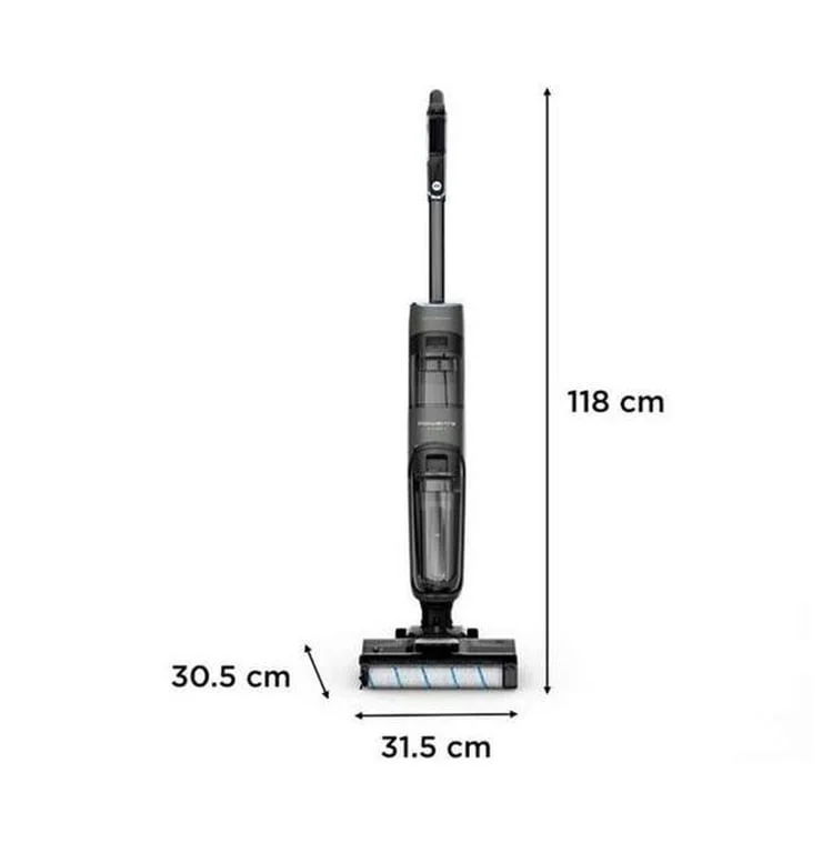 Прахосмукачка Rowenta GZ5035WO X-Clean 4, безжична, мокро и сухо почистване