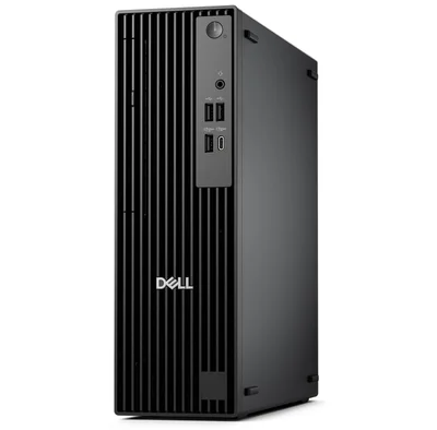 Dell Pro Slim QCS1255, AMD Ryzen 7 8700G (16 TOPS NPU, 8 cores, up to 5.1GHz), 16 GB: 2 x 8 GB, DDR5, up to 4800 MT/s, 512GB SSD, Integrated Graphics, Wi-Fi 6, Keyboard&Mouse, 180W, Win 11 Pro, 3Y PS