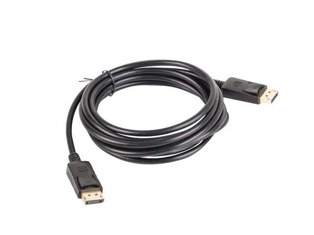 DisplayPort кабел Lanberg 3м 4K, черен
