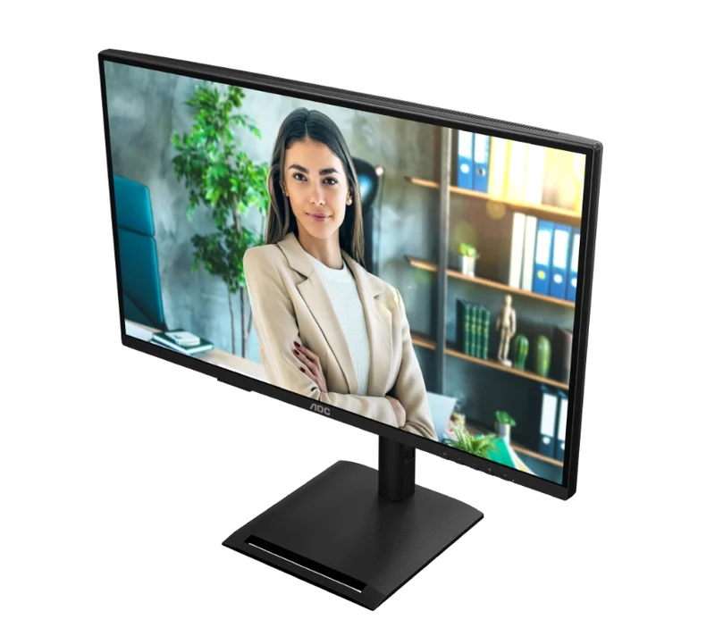 AOC Q27P4U, 27" IPS WLED, 2560x1440@120Hz, 4ms GtG, 350cd m2, 1500:1, DCR 50M:1, Adaptive Sync, FlickerFree, Anti Blue Light, 2Wx2, Tilt, Height Adjust, Pivot, Swivel, 2xHDMI, DP, USB hub