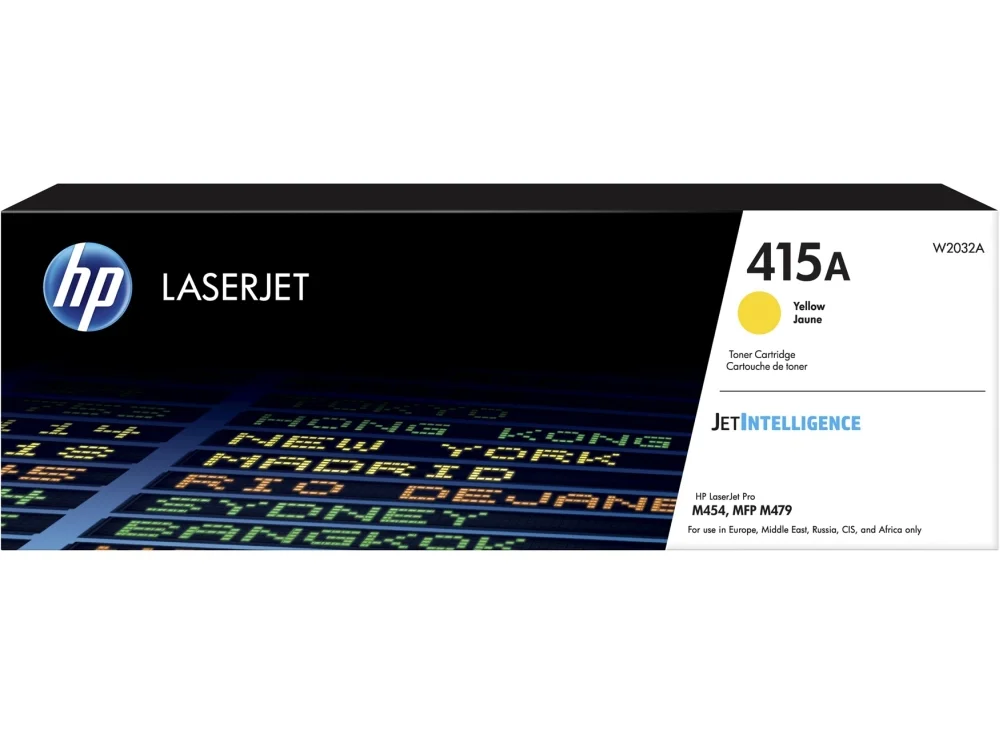 Тонер касета HP 415A Yellow W2032A