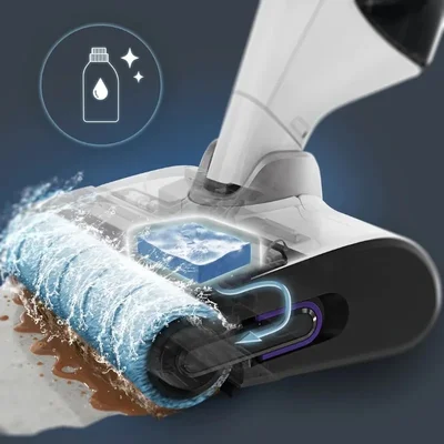Прахосмукачка Rowenta GZ7257E0 X-Clean 12, безкабелна, сухо и мокро почистване