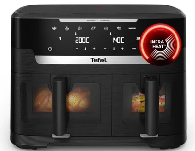 Фритюрник с горещ въздух Tefal – EY9478E0, 11.0 l, 2700W, зелен