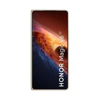 Honor Magic V6 Foldable, Red, Phenom-N49D,  6.52", unfolded 7.95", OLED 2420x1080, unfolded 2352x2172, Snapdragon 8 Elite Gen 5, (2x4.6GHz +6x3.6GHz), 16GB, 512GB, 64+50+50MP/20+20MP, Li-Po 6 660mAh, FPT, BT, USB Type-C, Android 16, MagicOS 10