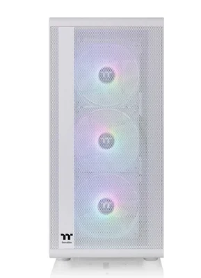 Кутия за компютър Thermaltake S200 TG Snow Middle Tower Бял