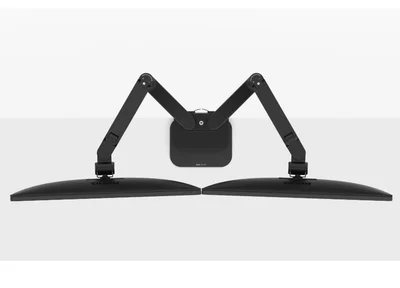 BenQ DUAL MONITOR ARM, BenQ Dual Ergo Arm BDH01, UNIVERSAL DESKTOP DEVICE BDH01 BLACK, Fits screens up to 35 inches, VESA compatibility for 75x75mm and 100x100mm patterns, Weight Capacity (per screen) 2 to 20kg