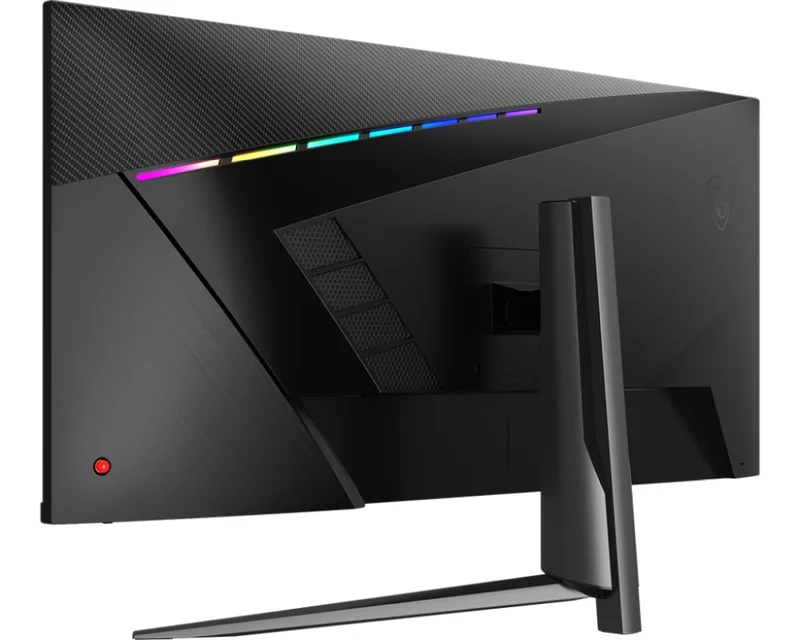 MSI MAG401QR Ultra Wide Gaming Monitor, 40", 1ms, 155Hz IPS, 3440x1440, AMD FreeSync Premium, HDR 400, KVM, Night Vision, RGB Mystic Light, 5-Way Navigator Joystick, Type-C(65W PD), DP(1.4a), 2xHDMI(2.0b), USB Hub, Tilt, VESA 100, Black, 10.3kg
