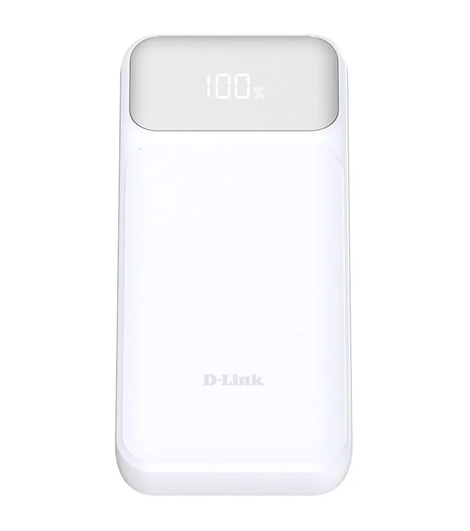 Външна батерия D-LINK 20000mAh Бял