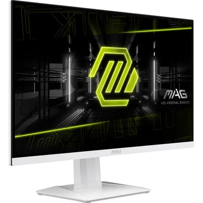 Монитор MSI MAG 274QRFW, 27" Rapid IPS, 2560x1440, 320Hz, 0.5ms, HDR400, FreeSync Premium, G-SYNC, Бял