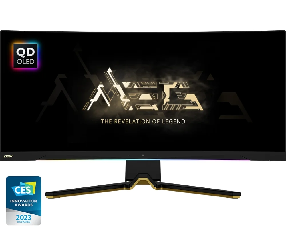 MSI MEG 342C QD-OLED, 34" UWQHD (3440x1440), 175Hz, 0.03ms, Anti-Reflection, Curve 1800R, 21:9, FreeSync Premium Pro, 2 HDMI, DP, USB Type-C, 4 USB 3.2, Tilt, HEIGHT adj., VESA 100, PIP and PBP, MIC, 9S6-3DC44T-002+TRUST GXT 404R Rana Gaming Headset