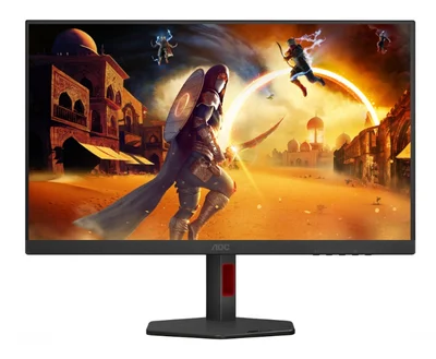 AOC Q27G4SRU, 27" Fast IPS WLED, 2560x1440@320Hz, 1ms GtG, 0.3ms MPRT, 450cd m2, 1000:1, Adaptive Sync, FlickerFree, Low Blue Light,  2Wx2, Tilt, Height Adjust, Pivot, Swivel, 2xHDMI, DP, USB hub